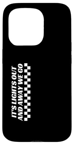 Licht aus und los geht's Race Week Motorsport Racing Hülle für iPhone 15 Pro von We Race Apparel