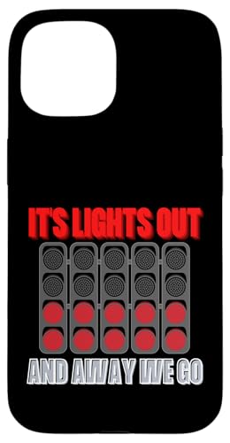 Licht aus und los geht's Race Week Motorsport Racing Hülle für iPhone 15 von We Race Apparel
