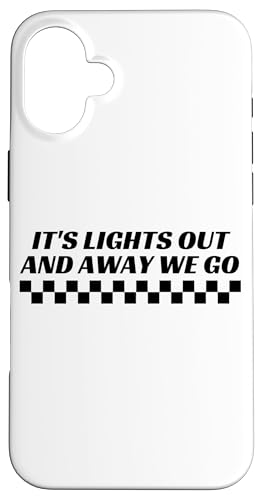 Licht aus und los geht's Race Week Motorsport Racing Hülle für iPhone 16 Plus von We Race Apparel