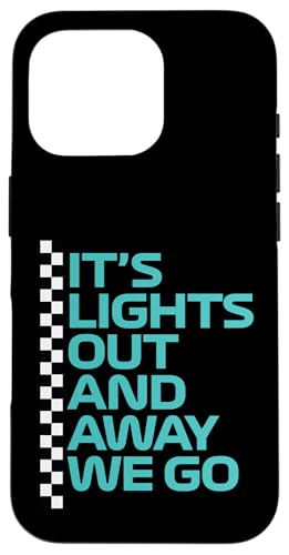 Licht aus und los geht's Race Week Motorsport Racing Hülle für iPhone 16 Pro von We Race Apparel