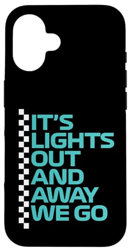 Licht aus und los geht's Race Week Motorsport Racing Hülle für iPhone 16 von We Race Apparel
