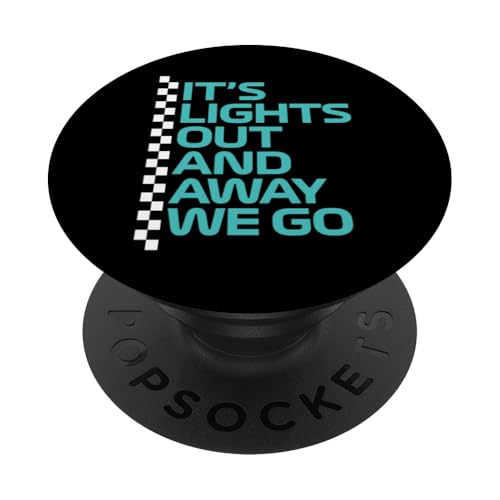 Licht aus und los geht's Race Week Motorsport Racing PopSockets Klebender PopGrip Licht aus und los geht's Race Week Motorsport Racing PopSockets Klebender PopGrip von We Race Apparel