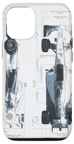 Race Motorsport Racing Blueprint Maschinenbau Hülle für iPhone 12/12 Pro Race Motorsport Racing Blueprint Maschinenbau Hülle für iPhone 12/12 Pro von We Race Apparel