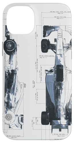 Race Motorsport Racing Blueprint Maschinenbau Hülle für iPhone 14 Plus Race Motorsport Racing Blueprint Maschinenbau Hülle für iPhone 14 Plus von We Race Apparel