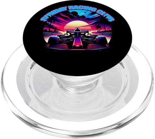 Rennwoche des Rennclubs am Sonntag, Motorsport PopSockets PopGrip für MagSafe von We Race Apparel