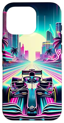 Retro Miami Racecar Speed Race Week Motorsport Hülle für iPhone 16 Pro Retro Miami Racecar Speed Race Week Motorsport Hülle für iPhone 16 Pro von We Race Apparel