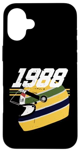 Vintage Helm Weltmeister Rennwoche Motorsport Racing Hülle für iPhone 16 Plus Vintage Helm Weltmeister Rennwoche Motorsport Racing Hülle für iPhone 16 Plus von We Race Apparel