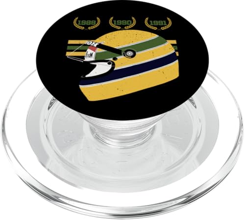 Vintage Helm Weltmeister Rennwoche Motorsport Racing PopSockets PopGrip für MagSafe von We Race Apparel