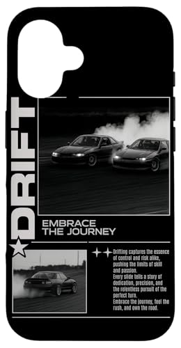 Vintage japanische JDM Tokyo Japan Drift Race Car Grafik Hülle für iPhone 16 Vintage japanische JDM Tokyo Japan Drift Race Car Grafik Hülle für iPhone 16 von We Race Apparel