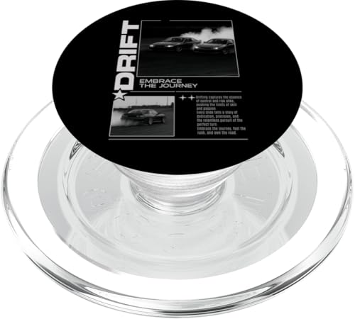 Vintage japanische JDM Tokyo Japan Drift Race Car Grafik PopSockets PopGrip für MagSafe von We Race Apparel