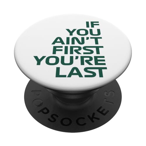 Wenn du nicht der Erste bist, bist du das letzte Rennen in der Rennwoche. Motorsport PopSockets Klebender PopGrip Wenn du nicht der Erste bist, bist du das letzte Rennen in der Rennwoche. Motorsport PopSockets Klebender PopGrip von We Race Apparel