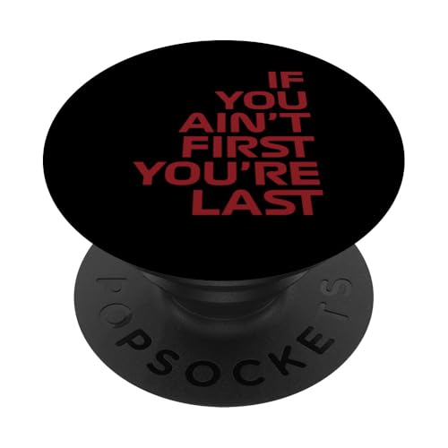 Wenn du nicht der Erste bist, bist du das letzte Rennen in der Rennwoche. Motorsport PopSockets Klebender PopGrip Wenn du nicht der Erste bist, bist du das letzte Rennen in der Rennwoche. Motorsport PopSockets Klebender PopGrip von We Race Apparel