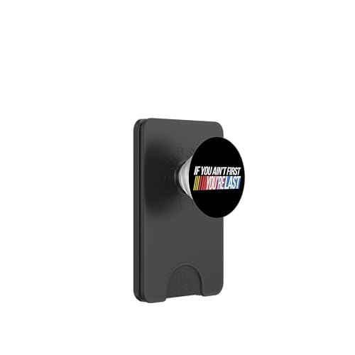 Wenn du nicht der Erste bist, bist du das letzte Rennen in der Rennwoche. Motorsport PopSockets PopWallet für MagSafe von We Race Apparel