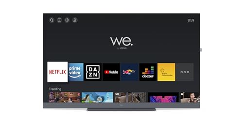 Loewe We. See 55 Storm Grey Fernseher, 55 Zoll, Entwickelt in Deutschland, Smart TV, Ultra HD Display, HDR10, Dolby Atmos, Streaming Dienste Loewe We. See 55 Storm Grey Fernseher, 55 Zoll, Entwickelt in Deutschland, Smart TV, Ultra HD Display, HDR10, Dolby Atmos, Streaming Dienste von We. by Loewe.