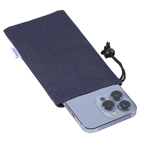 WeLohas Faraday Pouch,Radiation Protection Phone Bag,Signal Jammer Car Key Case,EMF Blocker for Cell Phone,Shielding 5G Phone Signal,RFID,WiFi,GPS.Slim 8"x 4" Pocket Wallet Size, Fits Most Phones WeLohas Faraday Pouch,Radiation Protection Phone Bag,Signal Jammer Car Key Case,EMF Blocker for Cell Phone,Shielding 5G Phone Signal,RFID,WiFi,GPS.Slim 8"x 4" Pocket Wallet Size, Fits Most Phones von WeLohas