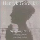 Henryk Gorecki: Symphony No. 3 [Musikkassette] von Wea/Atlantic/Nonesuch