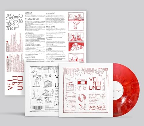 La Balada De Delirio Y Equilibrio - Red Marble Vinyl [Vinyl LP] von Wea Spain