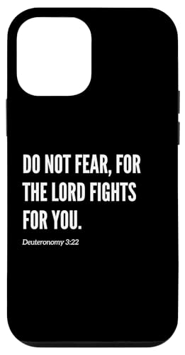Bibelvers mit Zitat "Do Not Fear, For the Lord Fights for You" Hülle für iPhone 12 mini Bibelvers mit Zitat "Do Not Fear, For the Lord Fights for You" Hülle für iPhone 12 mini von Wear Your Faith