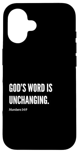 God's Word Is Unchanging Bibelvers Statement Zitat Hülle für iPhone 16 God's Word Is Unchanging Bibelvers Statement Zitat Hülle für iPhone 16 von Wear Your Faith