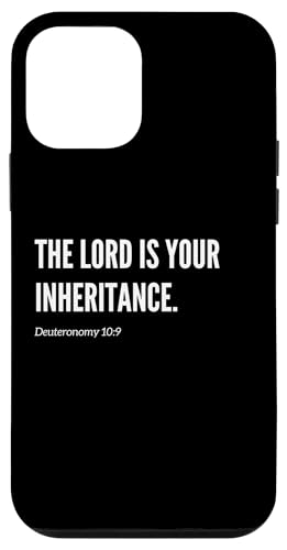 The Lord is Your Inheritance Bibelvers Zitat Statement Hülle für iPhone 12 mini The Lord is Your Inheritance Bibelvers Zitat Statement Hülle für iPhone 12 mini von Wear Your Faith