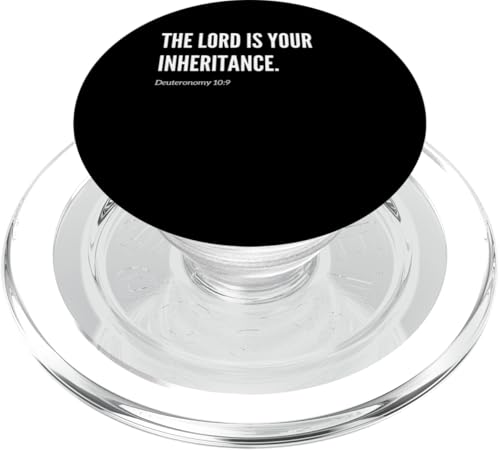 The Lord is Your Inheritance Bibelvers Zitat Statement PopSockets PopGrip für MagSafe von Wear Your Faith