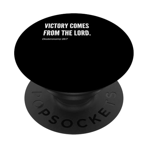 Victory Comes from the Lord Bibelvers Zitat Statement PopSockets Klebender PopGrip Victory Comes from the Lord Bibelvers Zitat Statement PopSockets Klebender PopGrip von Wear Your Faith