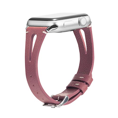 Für Apple Watch Band, wearlizer Soft Silikon Sport Ersatz Gurt für beide Serie 1 und Serie 2, 42mm Bluegrey von Wearlizer