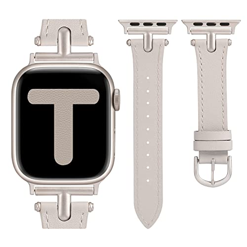 Wearlizer LederArmband Kompatibel mit Apple Watch Armband 42mm 44mm 45mm 49mm Frauen, Echtesleder Armband für Ultra 2/ Ultra iWatch Serie 10 9 8 SE 7 6 5 4 3 2 1, Eidechse Polarstern/Polarstern Wearlizer LederArmband Kompatibel mit Apple Watch Armband 42mm 44mm 45mm 49mm Frauen, Echtesleder Armband für Ultra 2/ Ultra iWatch Serie 10 9 8 SE 7 6 5 4 3 2 1, Eidechse Polarstern/Polarstern von Wearlizer