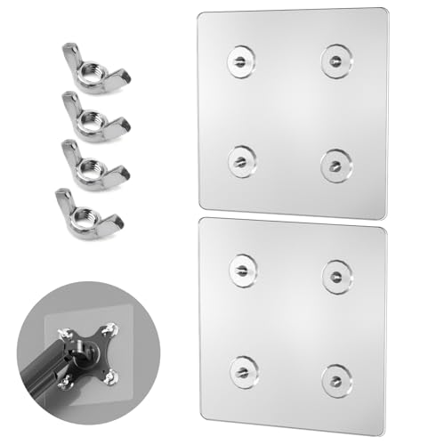 Adapter für Monitore ohne VESA-Halterung - 2 Stück/Set 100 * 100 mm VESA-Adapterhalterung für Monitore ohne Befestigungslöcher, Zoll Flachbildschirme, Tragfähigkeit 5-11 lbs von Wearson