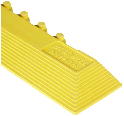 wearwell 572. edgingmnbryl 24/Seven Besatz Matte, Heavy Duty, Stecker, 8 cm x 99 cm, gelb von Wearwell