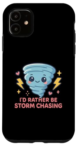 I'd Rather Be Storm Chasing Weather Meteorologe Tornado Hülle für iPhone 11 I'd Rather Be Storm Chasing Weather Meteorologe Tornado Hülle für iPhone 11 von Weather Meteorologist Apparel Co.