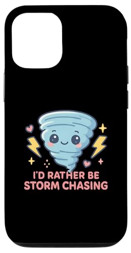 I'd Rather Be Storm Chasing Weather Meteorologe Tornado Hülle für iPhone 12/12 Pro I'd Rather Be Storm Chasing Weather Meteorologe Tornado Hülle für iPhone 12/12 Pro von Weather Meteorologist Apparel Co.