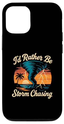 I'd Rather Be Storm Chasing Weather Meteorologe Tornado Hülle für iPhone 12/12 Pro I'd Rather Be Storm Chasing Weather Meteorologe Tornado Hülle für iPhone 12/12 Pro von Weather Meteorologist Apparel Co.