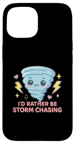 I'd Rather Be Storm Chasing Weather Meteorologe Tornado Hülle für iPhone 15 I'd Rather Be Storm Chasing Weather Meteorologe Tornado Hülle für iPhone 15 von Weather Meteorologist Apparel Co.