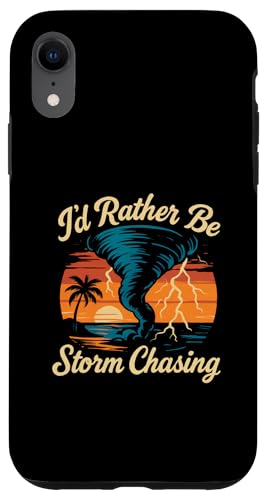 I'd Rather Be Storm Chasing Weather Meteorologe Tornado Hülle für iPhone XR I'd Rather Be Storm Chasing Weather Meteorologe Tornado Hülle für iPhone XR von Weather Meteorologist Apparel Co.
