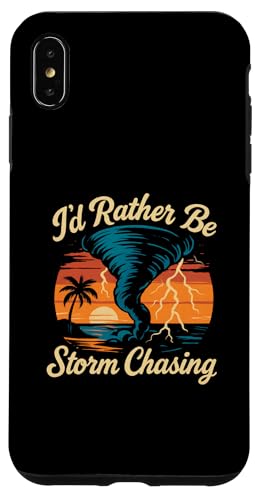 I'd Rather Be Storm Chasing Weather Meteorologe Tornado Hülle für iPhone XS Max I'd Rather Be Storm Chasing Weather Meteorologe Tornado Hülle für iPhone XS Max von Weather Meteorologist Apparel Co.