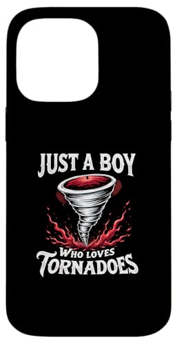 Just A Boy Who Loves Tornadoes Storm Meteorologe Tornado Hülle für iPhone 14 Pro Max Just A Boy Who Loves Tornadoes Storm Meteorologe Tornado Hülle für iPhone 14 Pro Max von Weather Meteorologist Apparel Co.