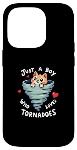 Just A Boy Who Loves Tornadoes Storm Meteorologe Tornado Hülle für iPhone 14 Pro Just A Boy Who Loves Tornadoes Storm Meteorologe Tornado Hülle für iPhone 14 Pro von Weather Meteorologist Apparel Co.