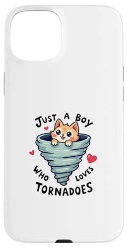Just A Boy Who Loves Tornadoes Storm Meteorologe Tornado Hülle für iPhone 15 Plus Just A Boy Who Loves Tornadoes Storm Meteorologe Tornado Hülle für iPhone 15 Plus von Weather Meteorologist Apparel Co.