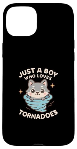 Just A Boy Who Loves Tornadoes Storm Meteorologe Tornado Hülle für iPhone 15 Plus Just A Boy Who Loves Tornadoes Storm Meteorologe Tornado Hülle für iPhone 15 Plus von Weather Meteorologist Apparel Co.