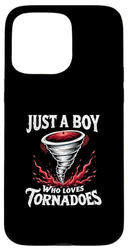 Just A Boy Who Loves Tornadoes Storm Meteorologe Tornado Hülle für iPhone 15 Pro Max Just A Boy Who Loves Tornadoes Storm Meteorologe Tornado Hülle für iPhone 15 Pro Max von Weather Meteorologist Apparel Co.