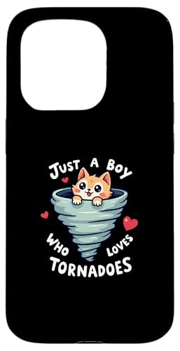 Just A Boy Who Loves Tornadoes Storm Meteorologe Tornado Hülle für iPhone 15 Pro Just A Boy Who Loves Tornadoes Storm Meteorologe Tornado Hülle für iPhone 15 Pro von Weather Meteorologist Apparel Co.
