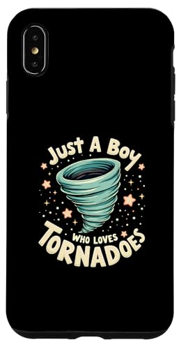 Just A Boy Who Loves Tornadoes Storm Meteorologe Tornado Hülle für iPhone XS Max Just A Boy Who Loves Tornadoes Storm Meteorologe Tornado Hülle für iPhone XS Max von Weather Meteorologist Apparel Co.