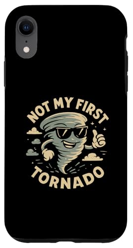 Not My First Tornado Sturmwetter Meteorologe Tornado Hülle für iPhone XR Not My First Tornado Sturmwetter Meteorologe Tornado Hülle für iPhone XR von Weather Meteorologist Apparel Co.