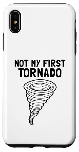 Not My First Tornado Sturmwetter Meteorologe Tornado Hülle für iPhone XS Max Not My First Tornado Sturmwetter Meteorologe Tornado Hülle für iPhone XS Max von Weather Meteorologist Apparel Co.