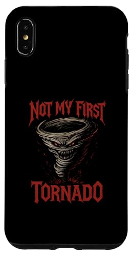 Not My First Tornado Sturmwetter Meteorologe Tornado Hülle für iPhone XS Max Not My First Tornado Sturmwetter Meteorologe Tornado Hülle für iPhone XS Max von Weather Meteorologist Apparel Co.