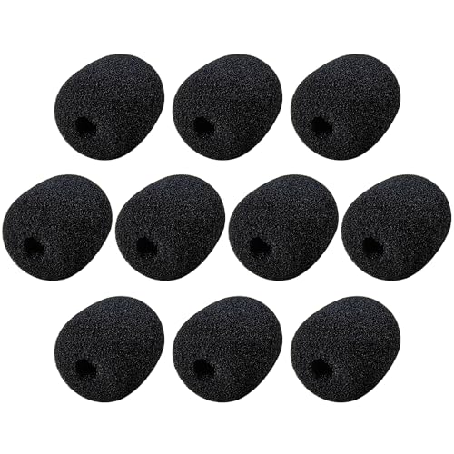 Headset-Mikrofonabdeckungen aus Schaumstoff, weiche Mikrofon-Windschutzscheibenabdeckung für Turtle Beach Recon 50 Razer BlackShark V2 X BlueParrott B450-XT Gaming-/Büro-Kopfhörer mit Headset-Mikrofonabdeckungen aus Schaumstoff, weiche Mikrofon-Windschutzscheibenabdeckung für Turtle Beach Recon 50 Razer BlackShark V2 X BlueParrott B450-XT Gaming-/Büro-Kopfhörer mit von Weatwo