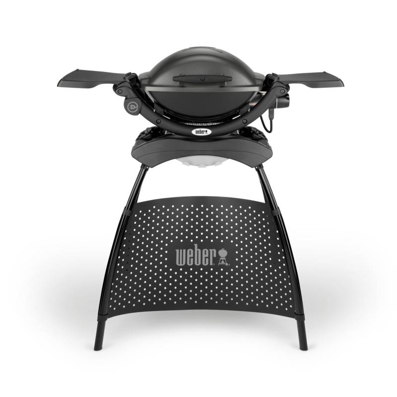 Elektrogrill Q 1400 mit Stand, Dark Grey von Weber