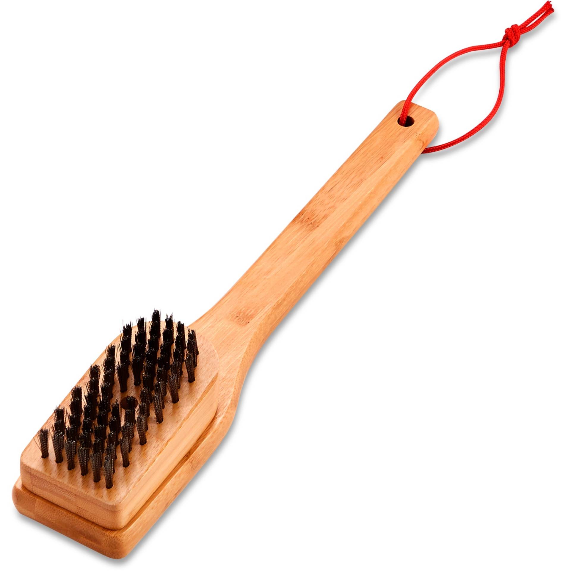 Grillbürste mit Bambus-Griff, 30cm, Grill-Reinigungsbürste von Weber