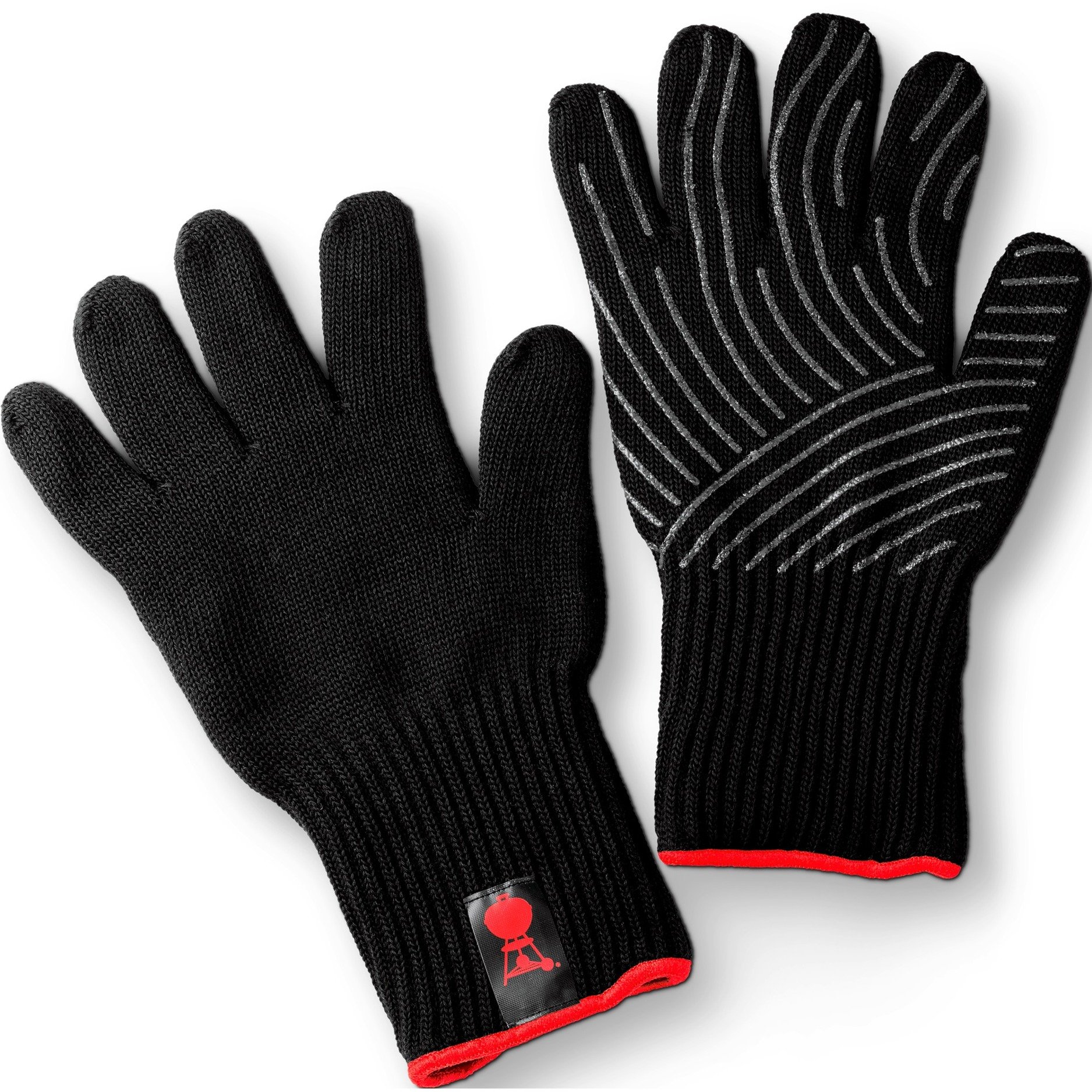 Grillhandschuhe 6670 mit Silikon-Griffflächen, L/XL Grillhandschuhe 6670 mit Silikon-Griffflächen, L/XL von Weber